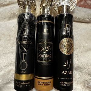 Karma Momento & Azad Trio Air Freshener Spray — New Sealed